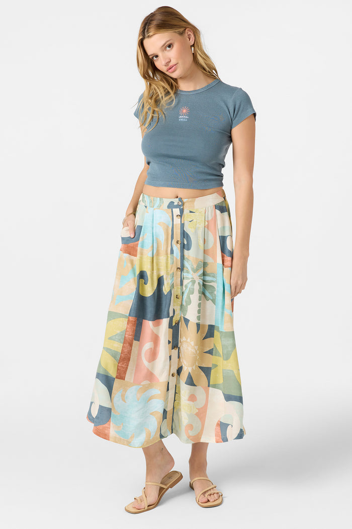 Maisel Midi Skirt -  | O'Neill