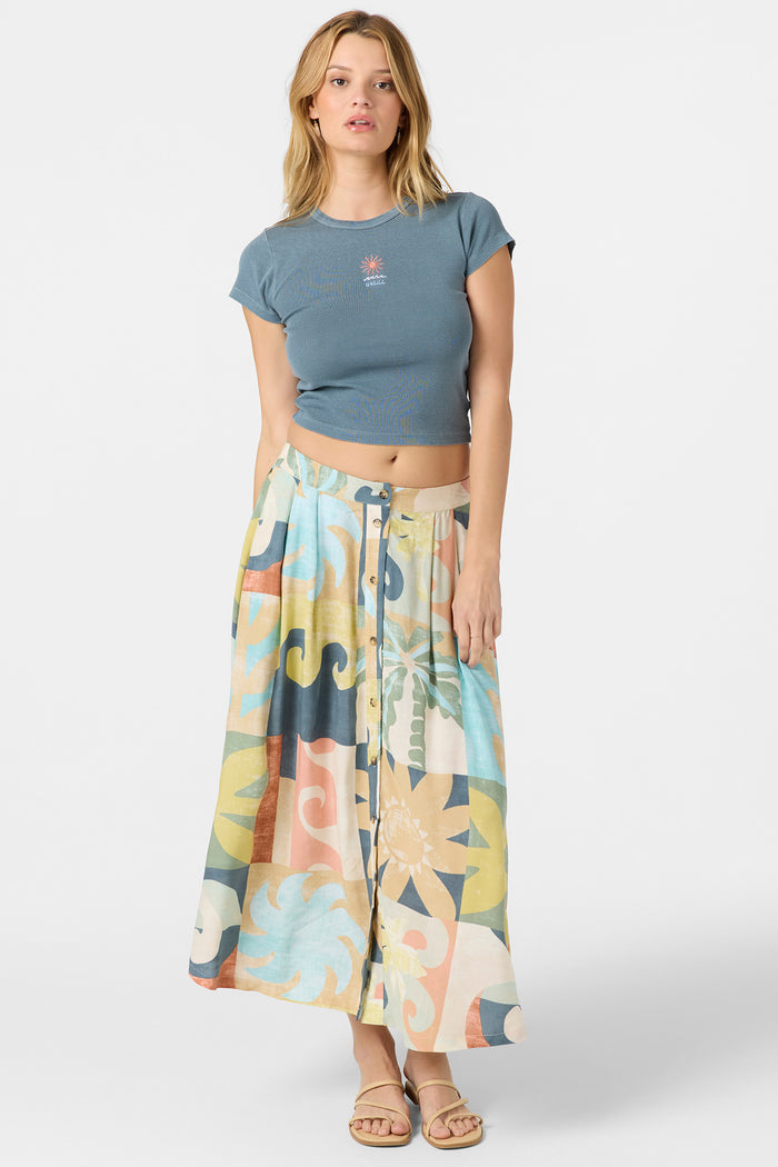 Mallorca Emblem Tee - Washed Slate | O'Neill