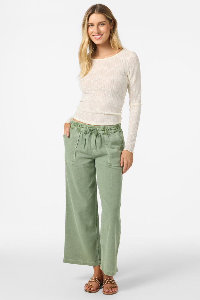 Marliz Lace Long Sleeve Top - Winter White | O'Neill