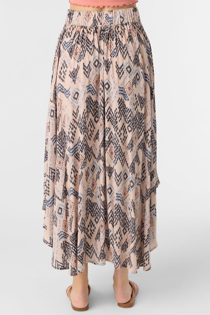 Marnie Palmer Print Midi Skirt - Cement | O'Neill