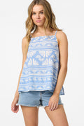 Martina Abstract Tank - Azurine | O'Neill