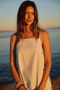 Martina Plaid Tank - Winter White | O'Neill