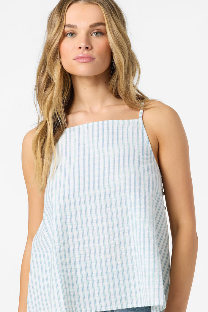 Martina Plaid Tank - Winter White | O'Neill
