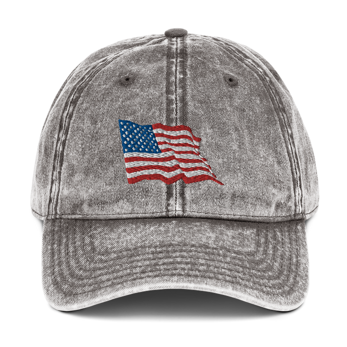 Masthead Flag Charcoal Denim Cap