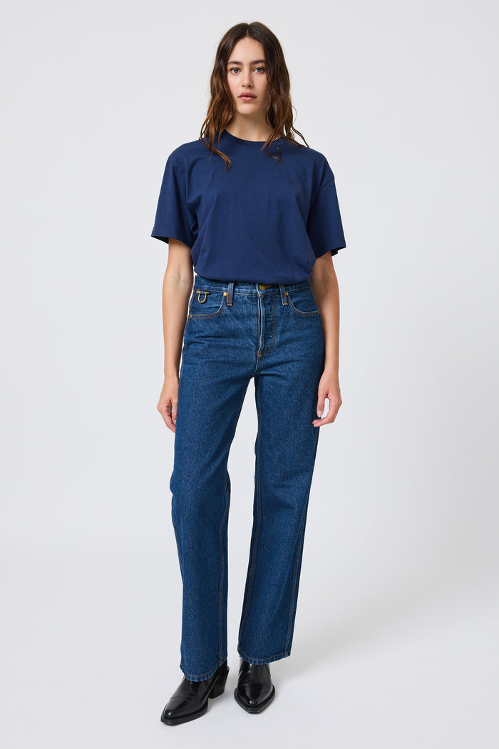 Matty Tee in Navy