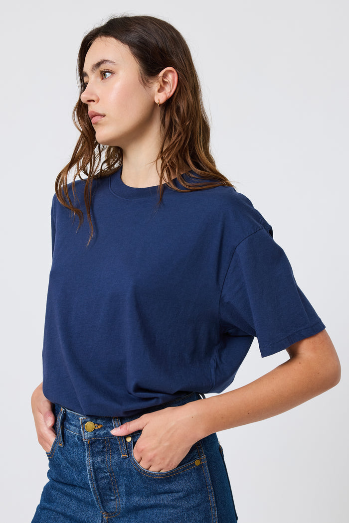 Matty Tee in Navy