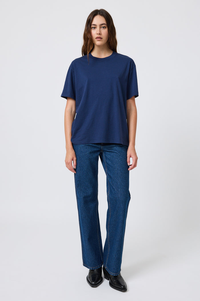 Matty Tee in Navy
