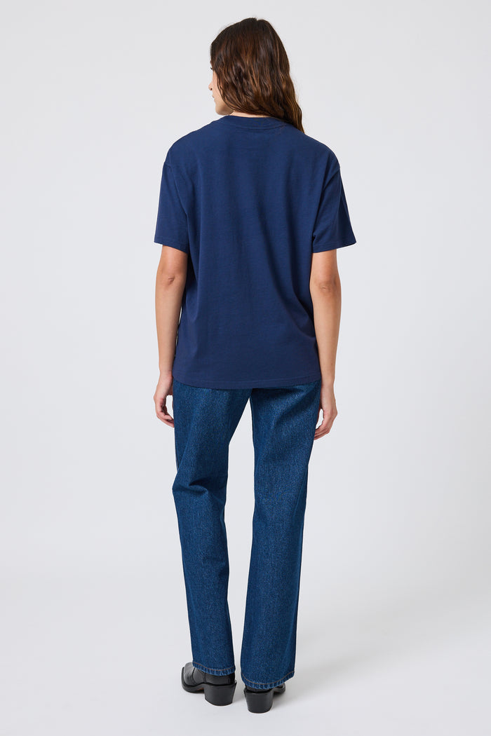 Matty Tee in Navy