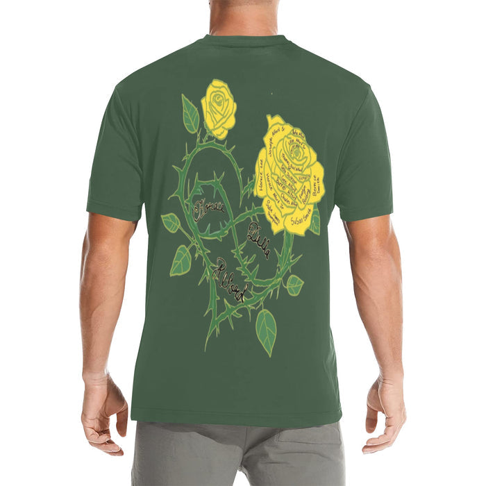 Mens All Over Print Crew Neck T-Shirt