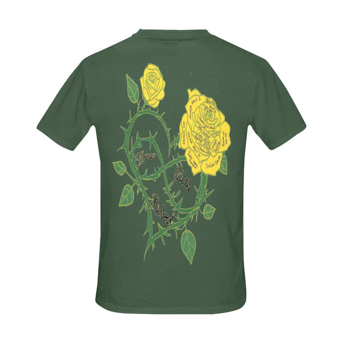 Mens All Over Print Crew Neck T-Shirt