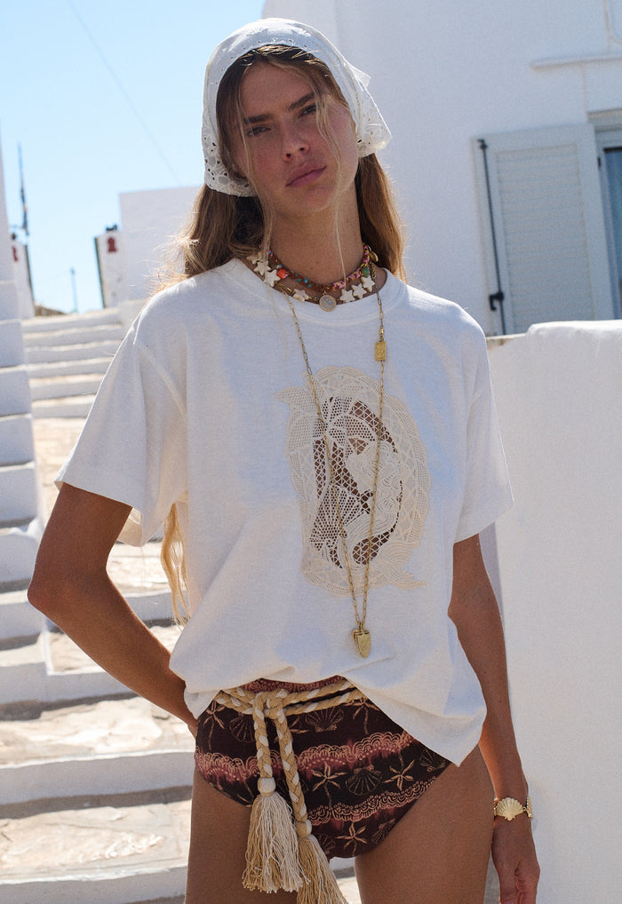 Mermaid Cove Appliqué Tee
