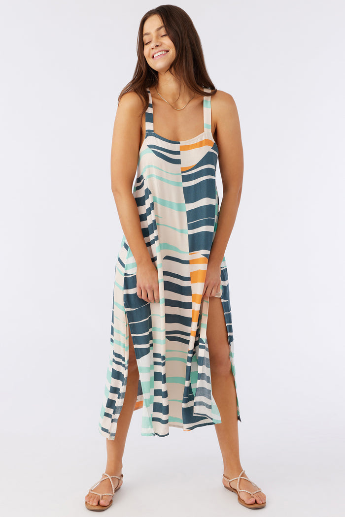 Miranda Midi Printed Cover-Up Dress - Multi Colored | O'Neill
