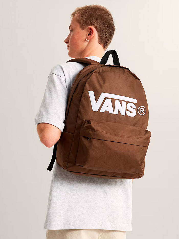 Mochila Adulto Old Skool Velcro Café Vans