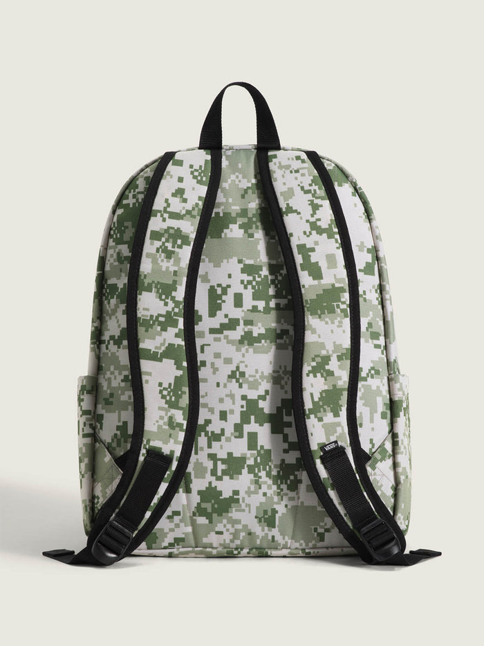 Mochila Adulto Old Skool Backpack Verde Vans