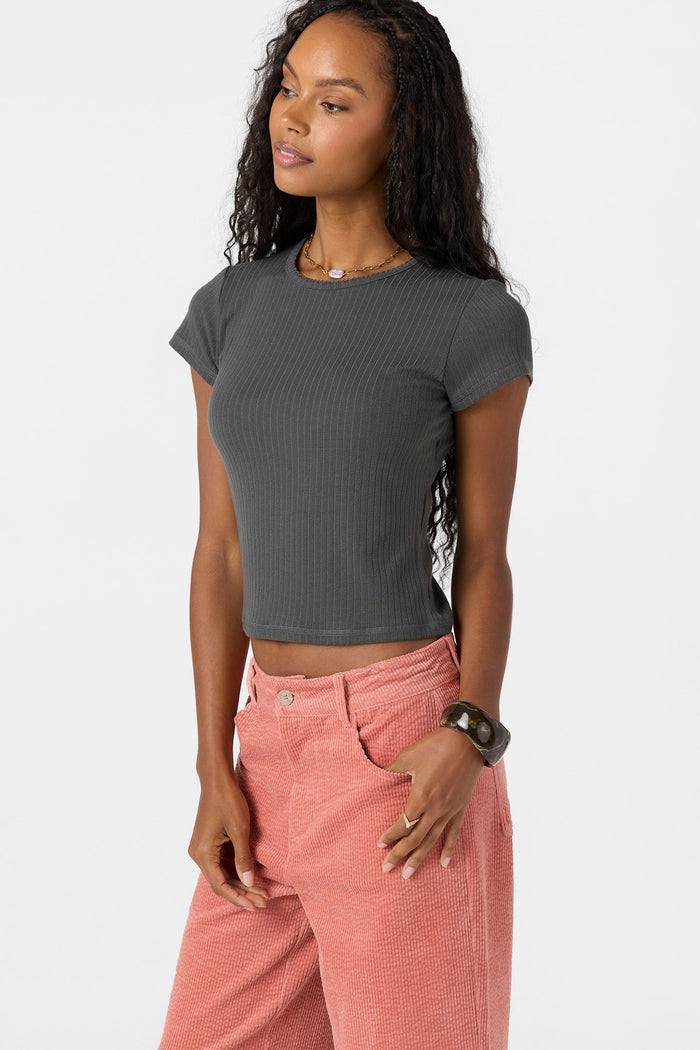 Monette Top - Washed Black | O'Neill