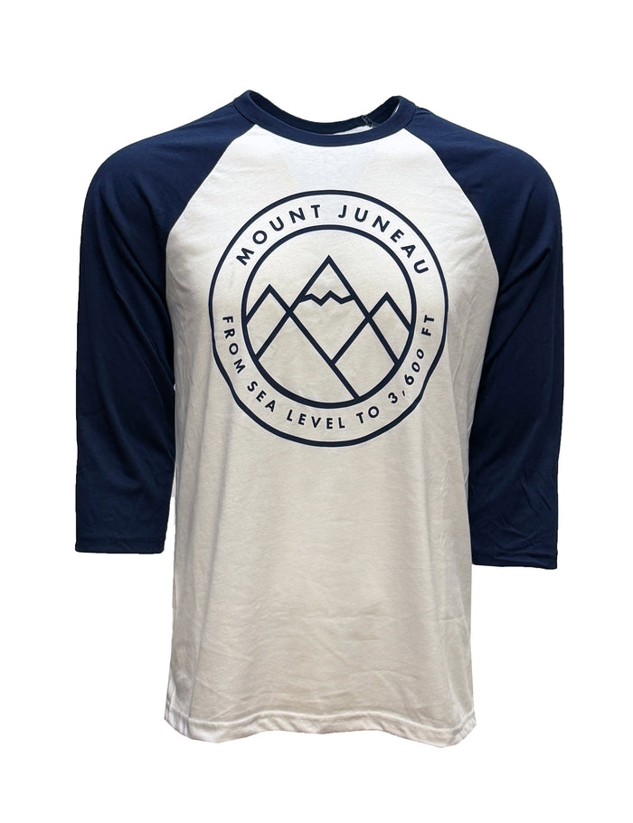 Mount Juneau Baseball Tee - Unisex