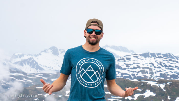 Mount Juneau hat and shirt