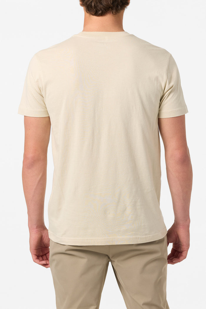 Name Badge Pocket Standard Fit Tee - Lt Khaki | O'Neill