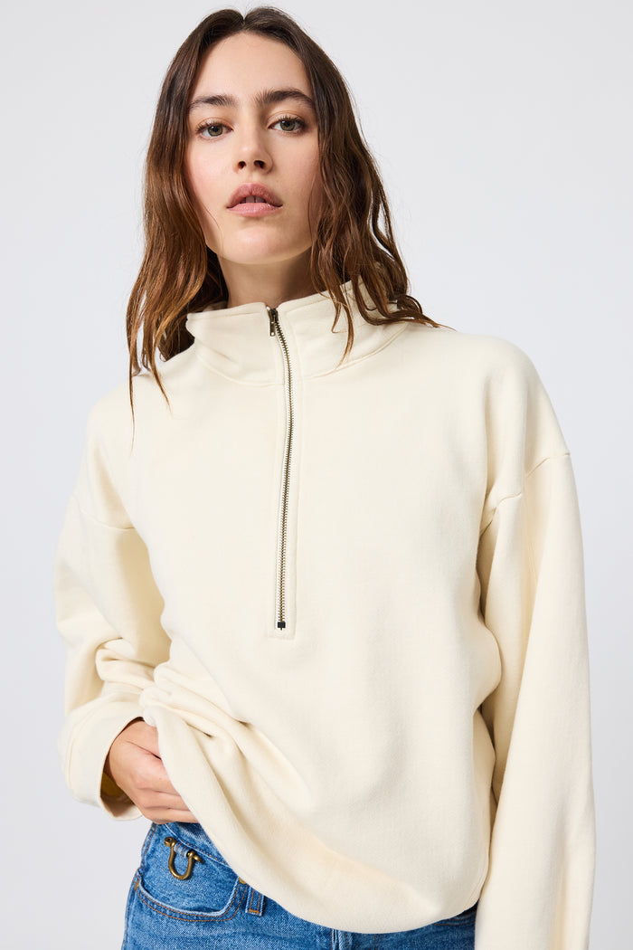 Napa Sweatshirt in Ecru