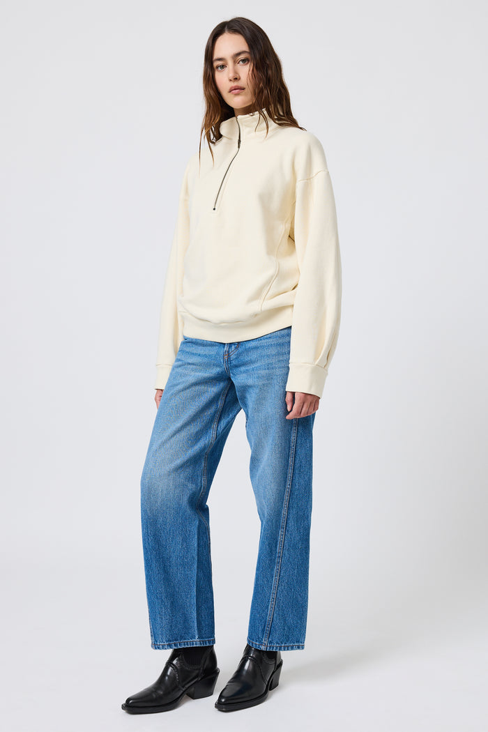 Napa Sweatshirt in Ecru