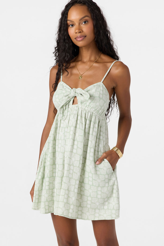 Natalya Geo Mini Dress - Seafoam | O'Neill