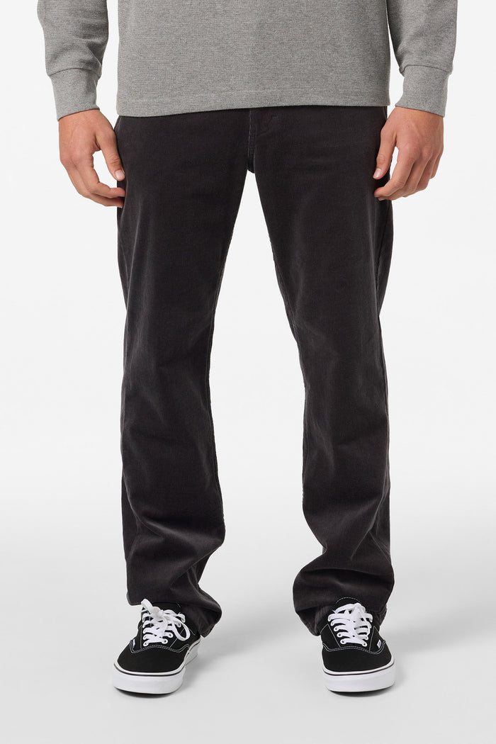 National 5 Pocket Standard Fit Cord Pants - Graphite | O'Neill
