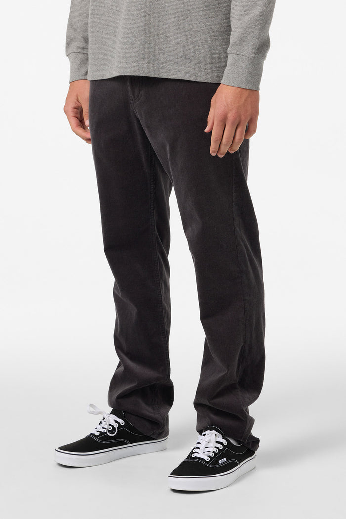 National 5 Pocket Standard Fit Cord Pants - Graphite | O'Neill