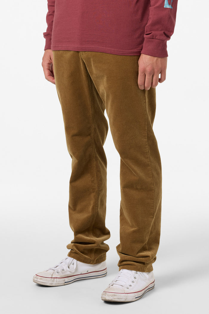 National 5 Pocket Standard Fit Cord Pants - Dark Khaki | O'Neill