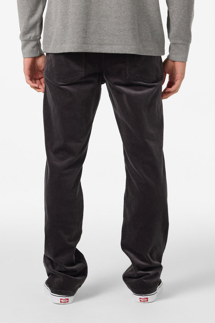 National 5 Pocket Standard Fit Cord Pants - Graphite | O'Neill