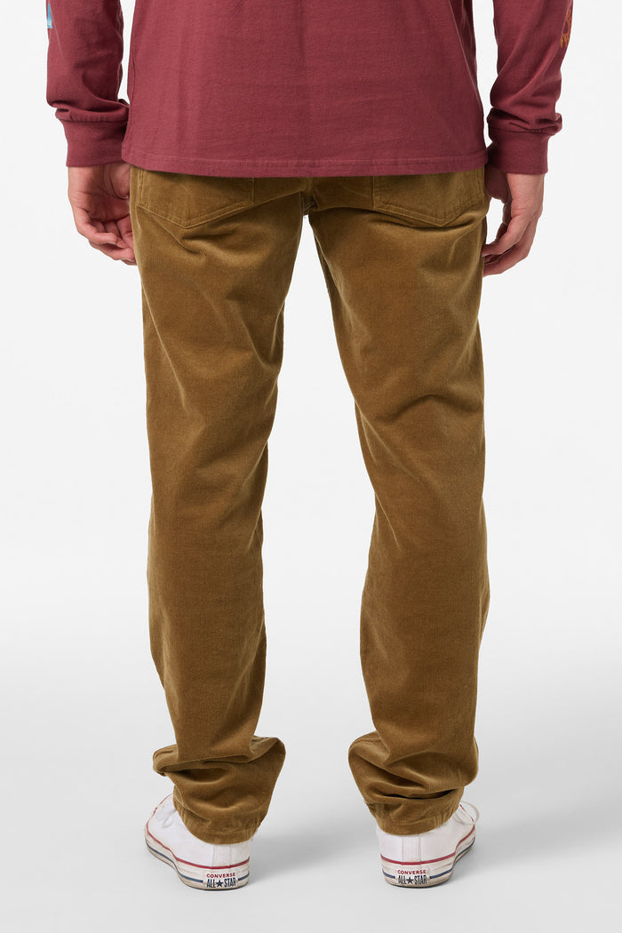 National 5 Pocket Standard Fit Cord Pants - Dark Khaki | O'Neill