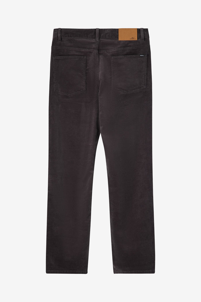 National 5 Pocket Standard Fit Cord Pants - Graphite | O'Neill