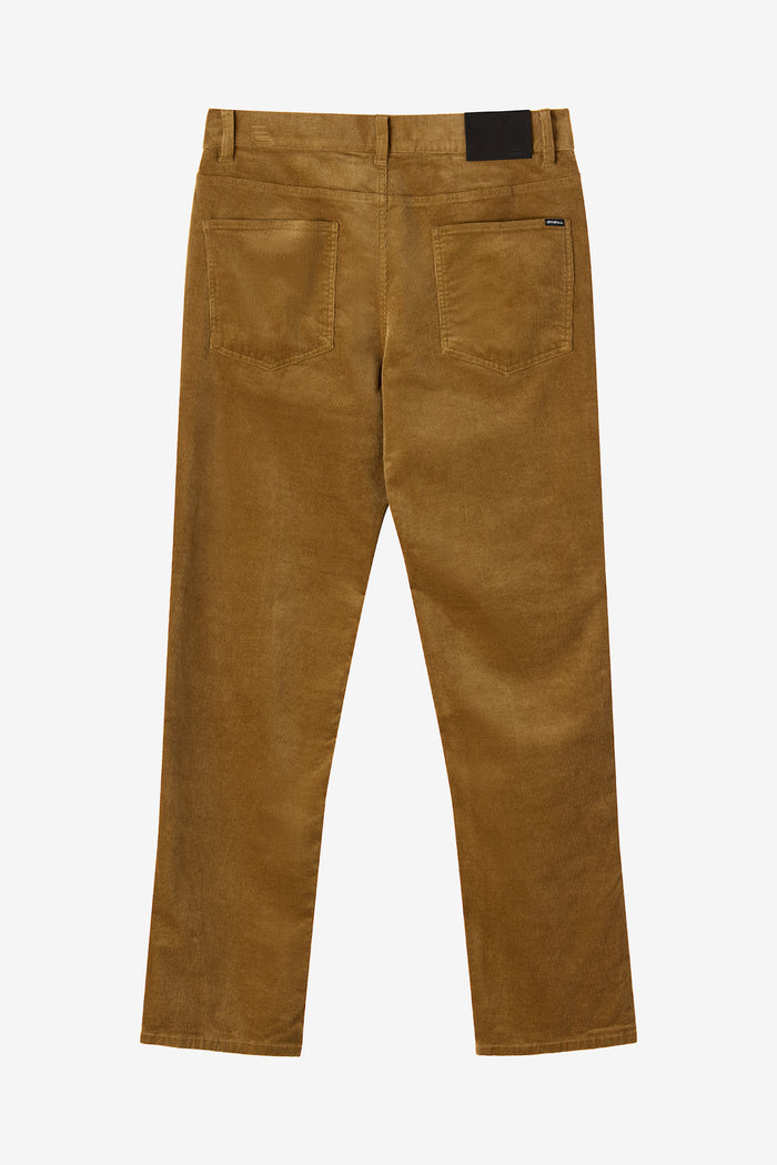 National 5 Pocket Standard Fit Cord Pants - Dark Khaki | O'Neill