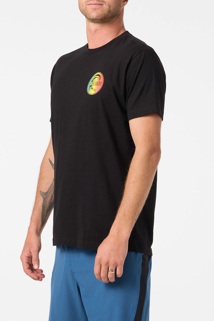 Neapolitan Standard Fit Tee - Black | O'Neill