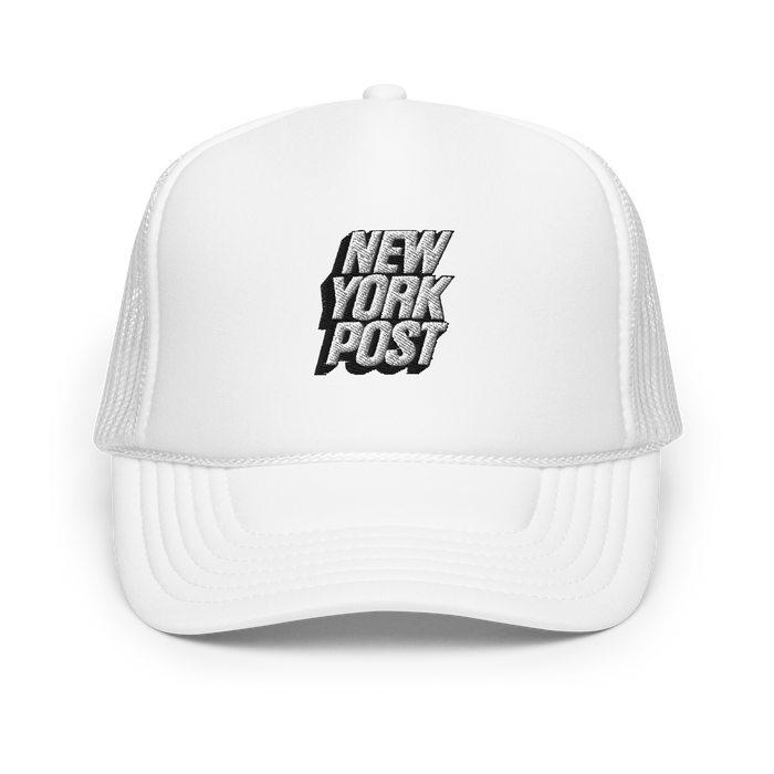 New York Post Foam Trucker Hat
