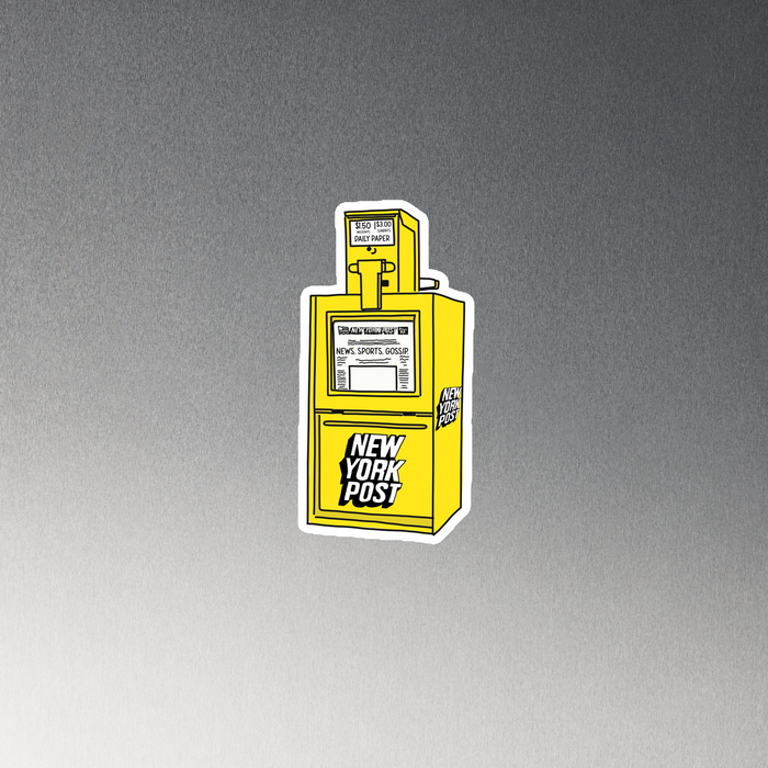 New York Post Newsbox Magnet