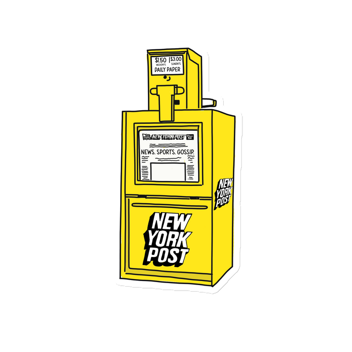 New York Post Newsbox Magnet