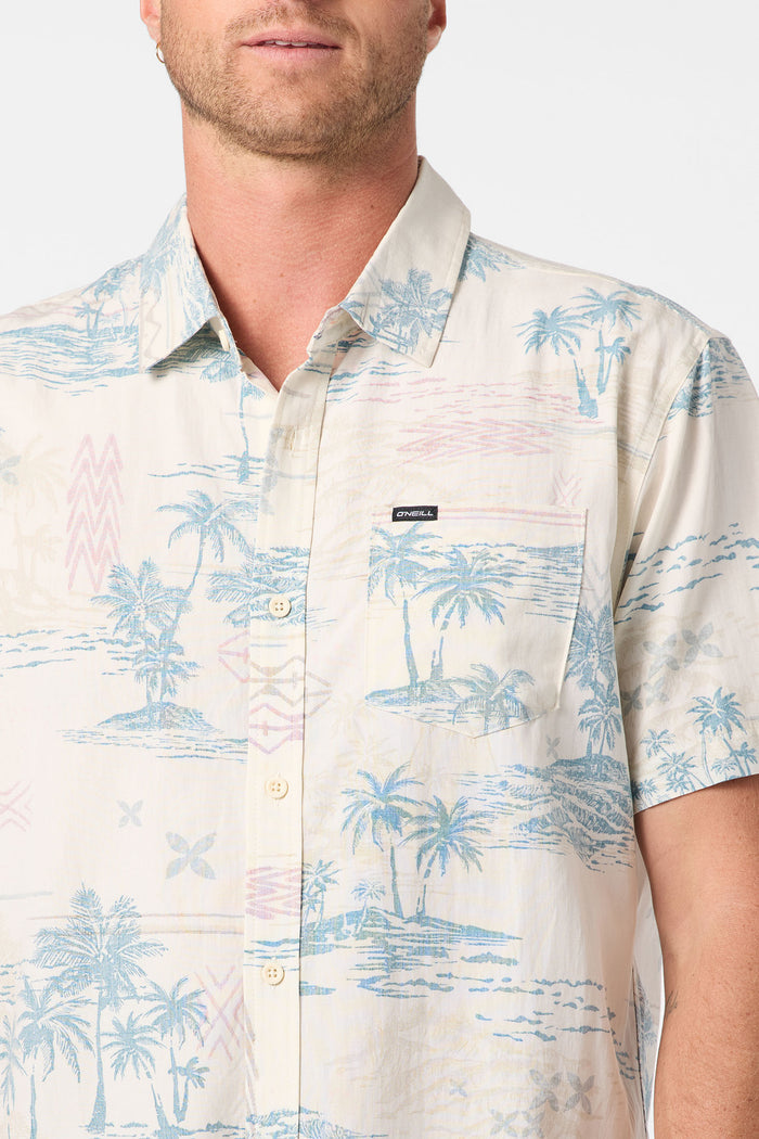 Oasis Standard Fit Shirt - Cream | O'Neill