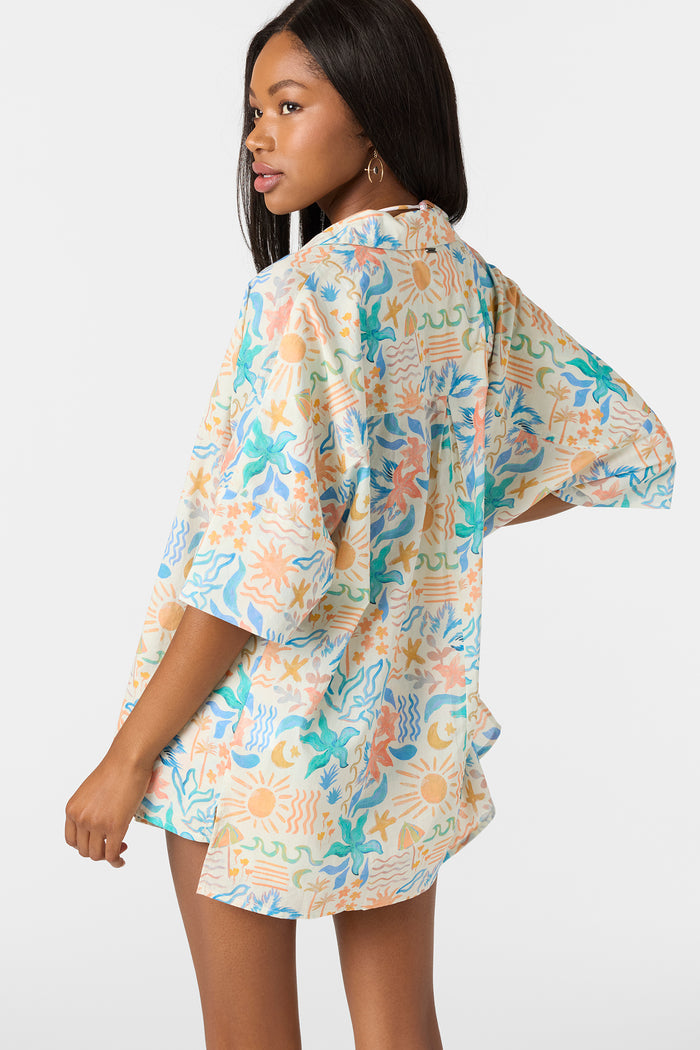 Olivia Bahia Cover-Up Shirt -  | O'Neill