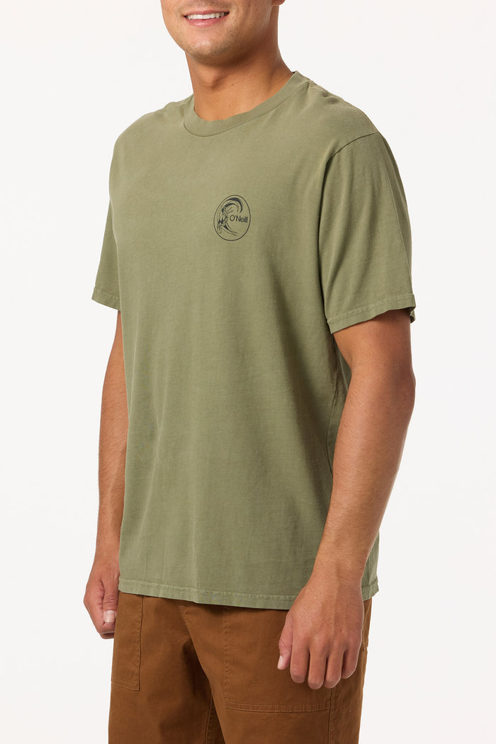 O'Riginals 60's Ad Relaxed Fit Tee - Clover | O'Neill