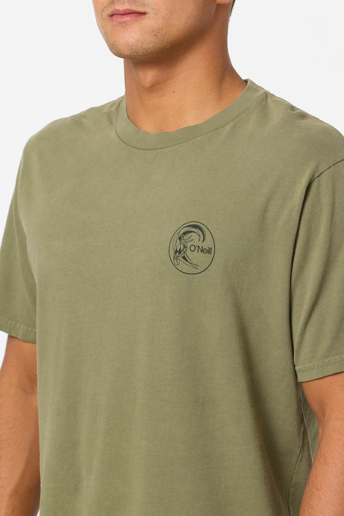 O'Riginals 60's Ad Relaxed Fit Tee - Clover | O'Neill