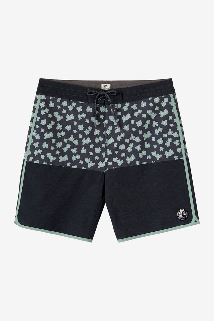 O'Riginals Block Scallop Cruzer 18" Boardshorts - Black | O'Neill