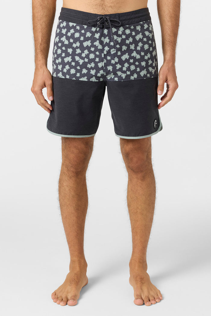 O'Riginals Block Scallop Cruzer 18" Boardshorts - Black | O'Neill