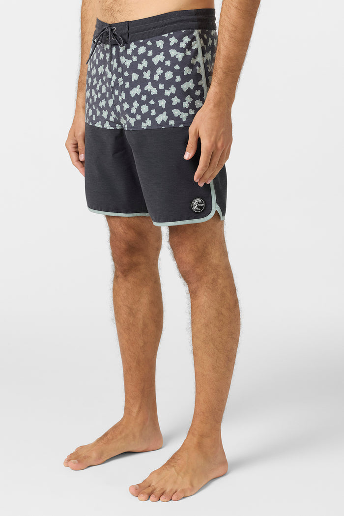 O'Riginals Block Scallop Cruzer 18" Boardshorts - Black | O'Neill