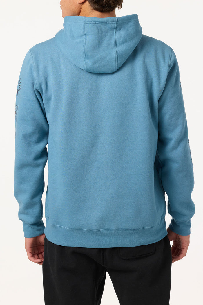 O'Riginals Camino Hooded Pullover Fleece - Aegean Blue | O'Neill
