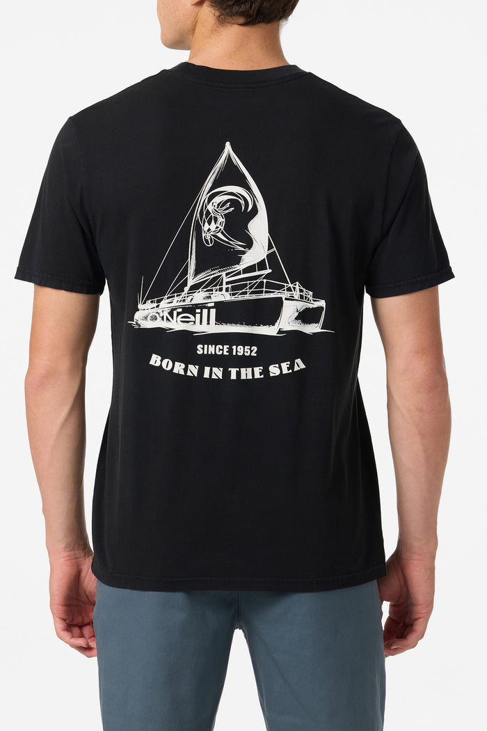 O'Riginals Catamaran Relaxed Fit Tee - Black | O'Neill