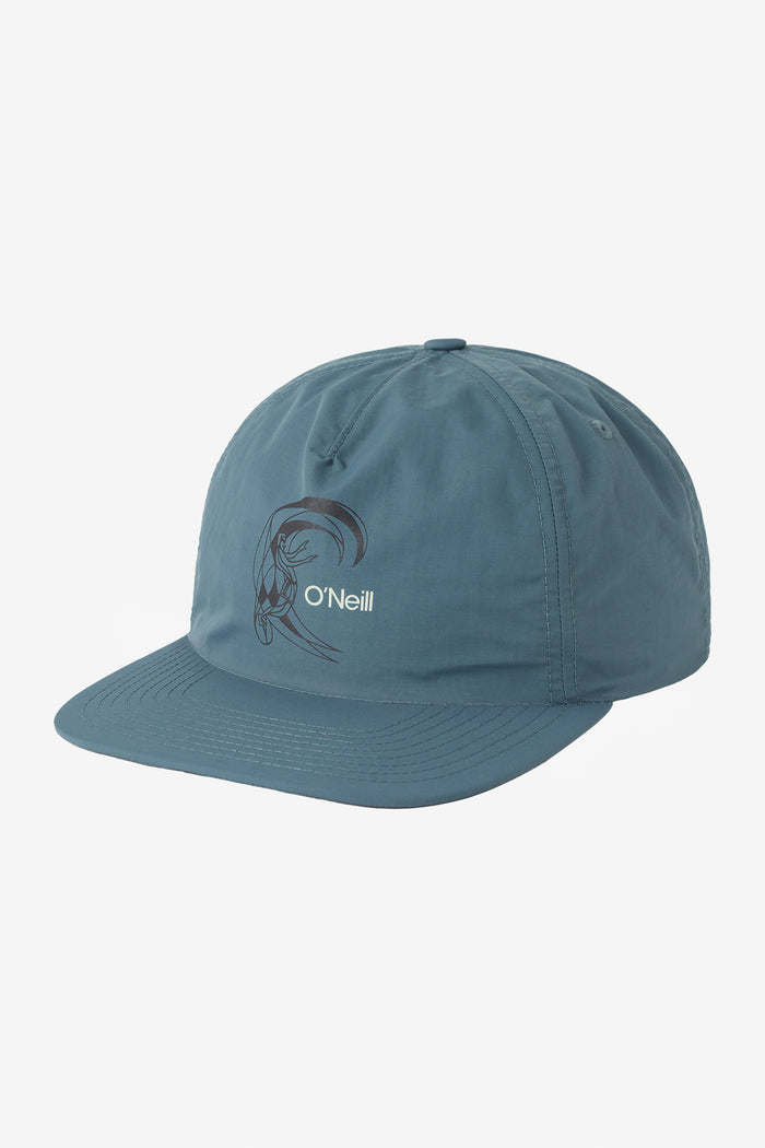 O'Riginals Circle Surfer Nylon Snapback Hat - Balsam Green | O'Neill