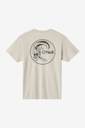O'Riginals Circle Surfer Relaxed Fit Tee - Lt Khaki | O'Neill