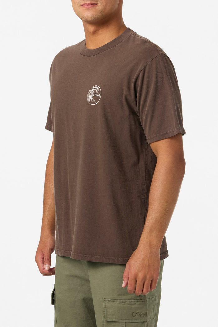O'Riginals Circle Surfer Relaxed Fit Tee - Turkish Coffee | O'Neill