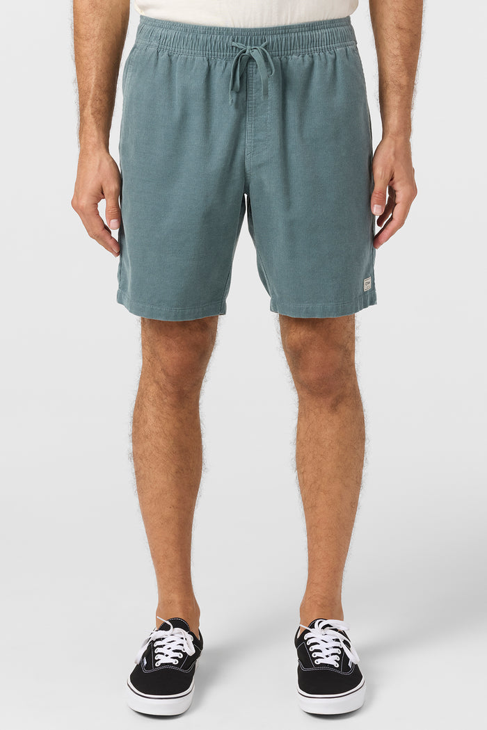 O'Riginals Cord Elastic Waist 18" Shorts - Stormy Sea | O'Neill