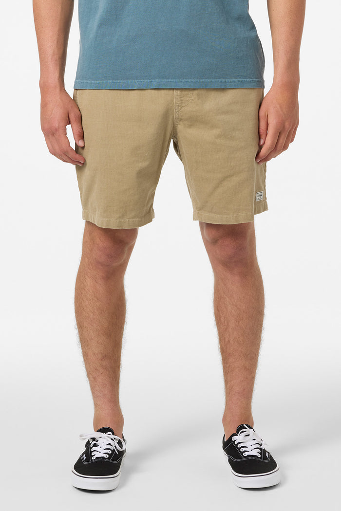 O'Riginals Cord Elastic Waist 18" Shorts - Twill | O'Neill